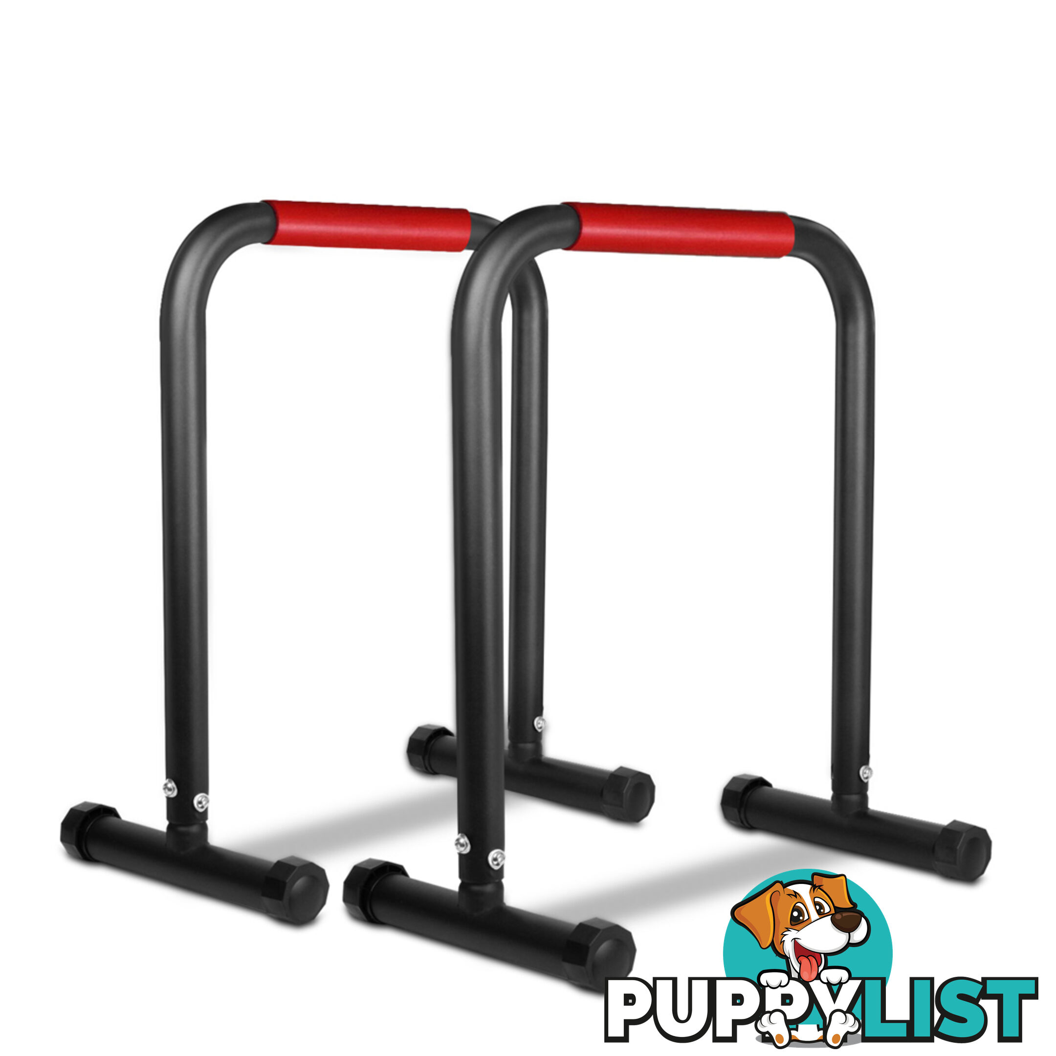 Fitness Chin Up Dip Parallel Bars Black