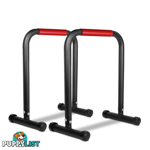 Fitness Chin Up Dip Parallel Bars Black