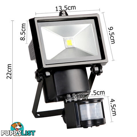 Ultra Bright COB LED Solar Light Motion Detection Sensor Security Garden Flood