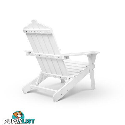 Quality Adirondack Wooden Chair Foldable Garden Outdoor Beach Deck Furniture