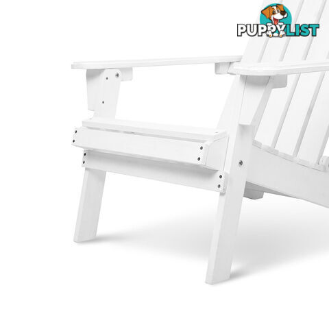 Quality Adirondack Wooden Chair Foldable Garden Outdoor Beach Deck Furniture