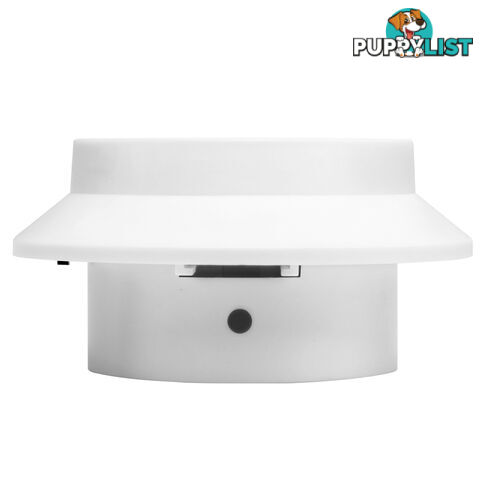 Set of 8 Solar Gutter Light - White