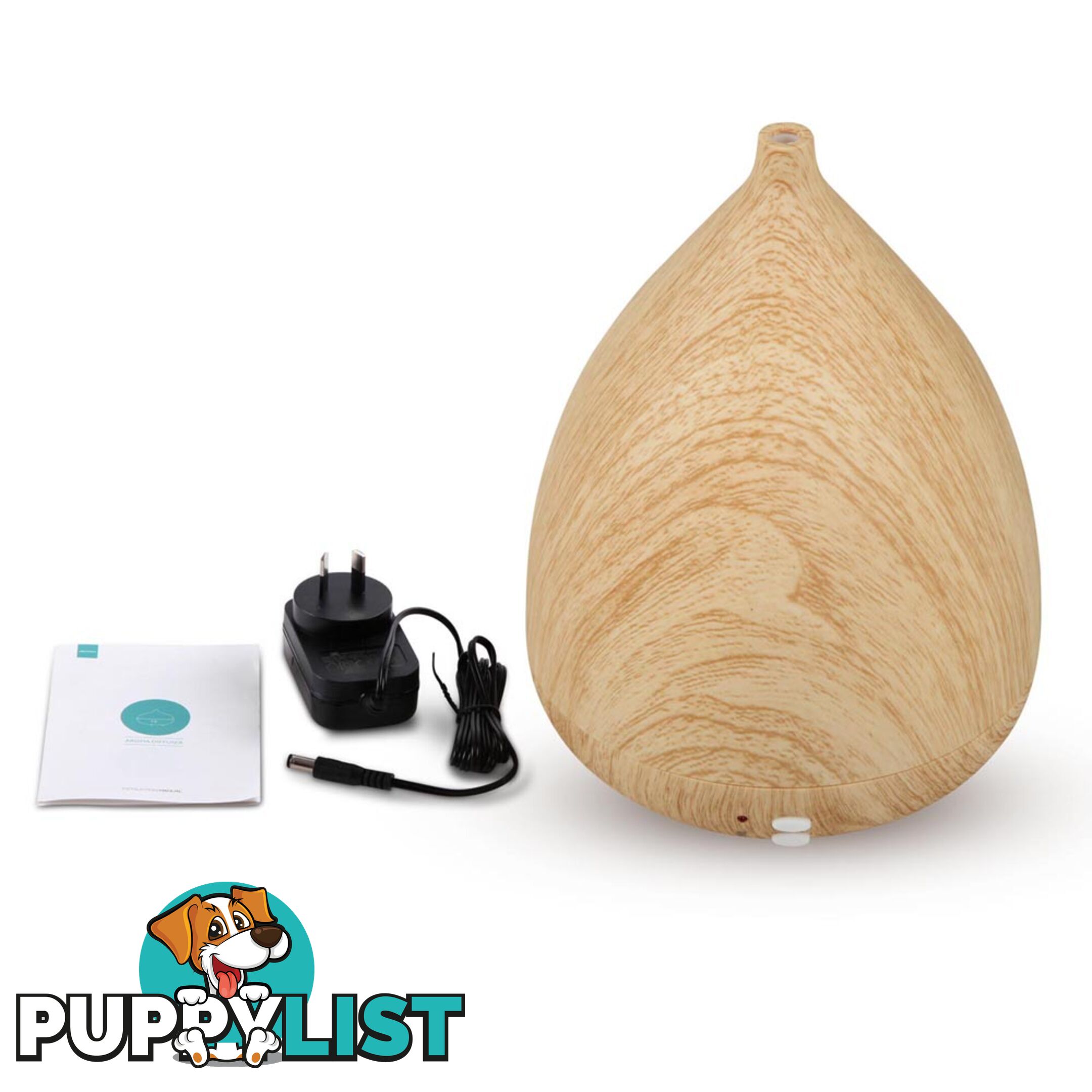 4-in-1 Aroma Diffuser Light Wood 300ml