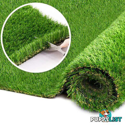 Artificial Grass 10 SQM Polyethylene Lawn Flooring 20mm Olive