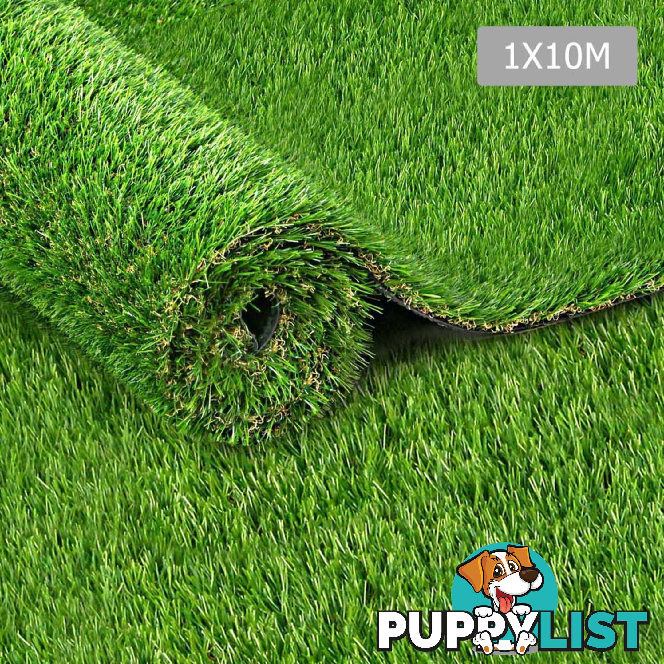 Artificial Grass 10 SQM Polyethylene Lawn Flooring 20mm Olive