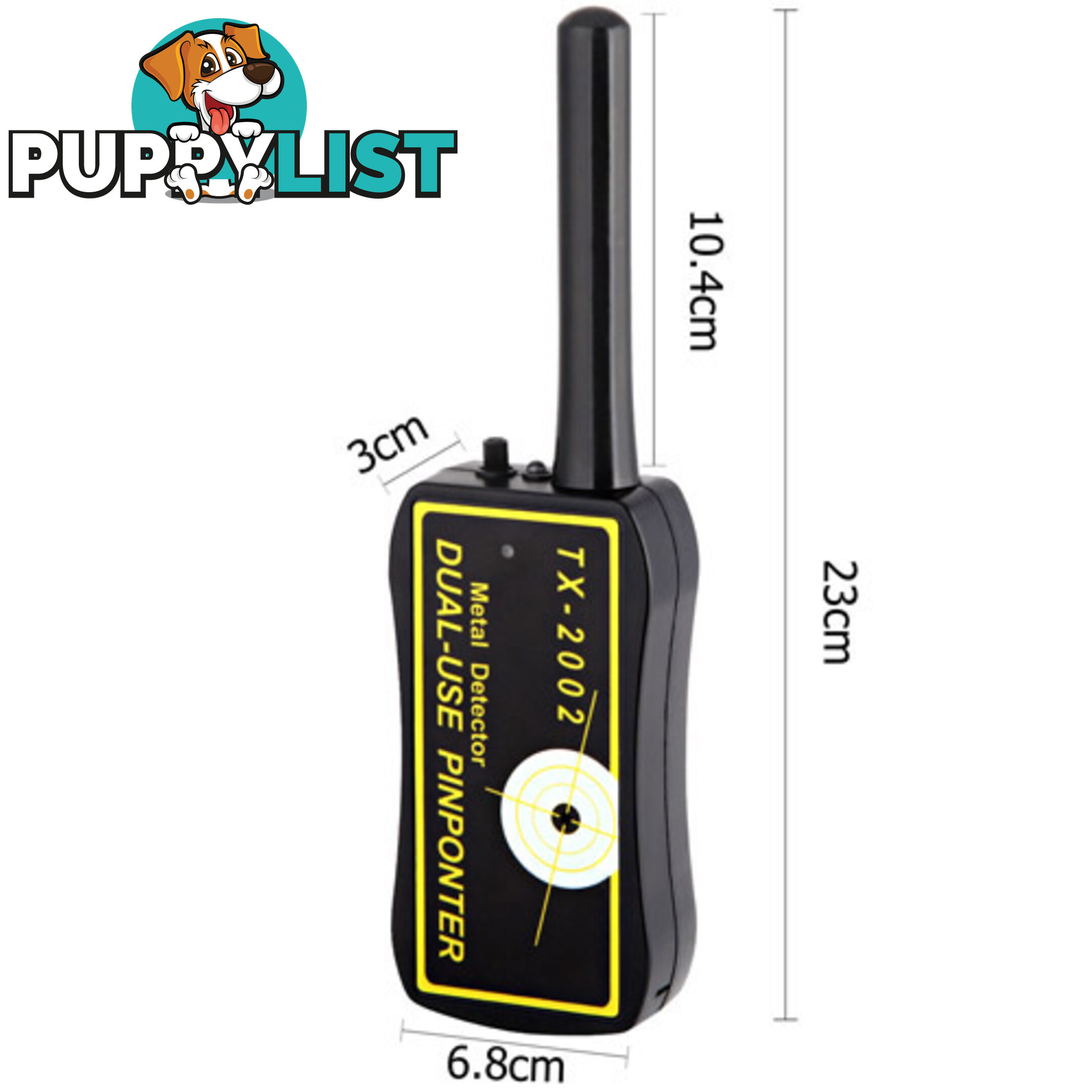 Deep Searching Sensitive Metal Detector Pin-pointer Locator With Sheath