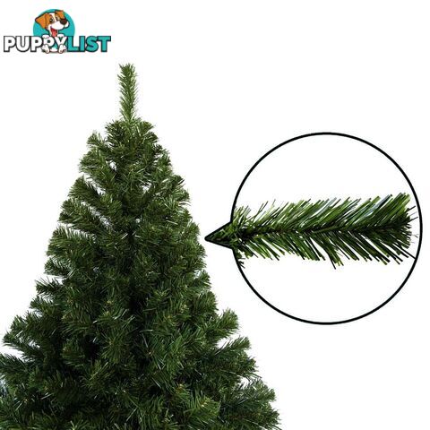 7FT Christmas Tree 1550 Tips 2.1M Full Body Xmas Trees Home Decoration Green