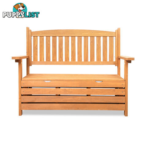 Wooden Outdoor Storage Bench