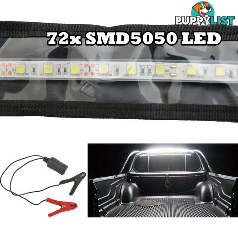 FLEXIBLE LED CAMPING LIGHT 5050 SMD CARAVAN BOAT WATERPROOF BAR STRIP 12V 1.3M