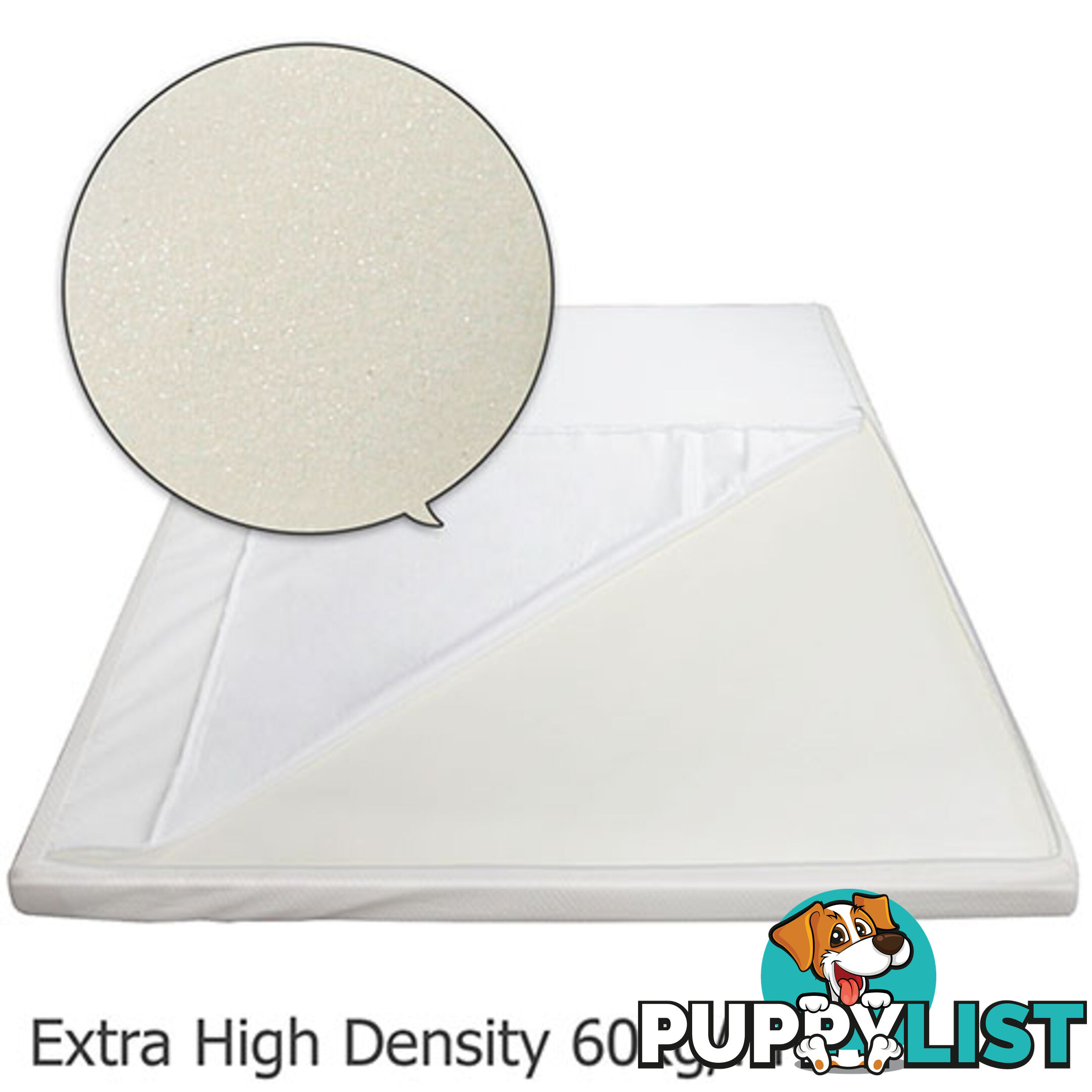 8cm Visco Elastic Memory Foam Mattress Topper Extra High Density Underlay Queen