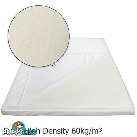 8cm Visco Elastic Memory Foam Mattress Topper Extra High Density Underlay Queen