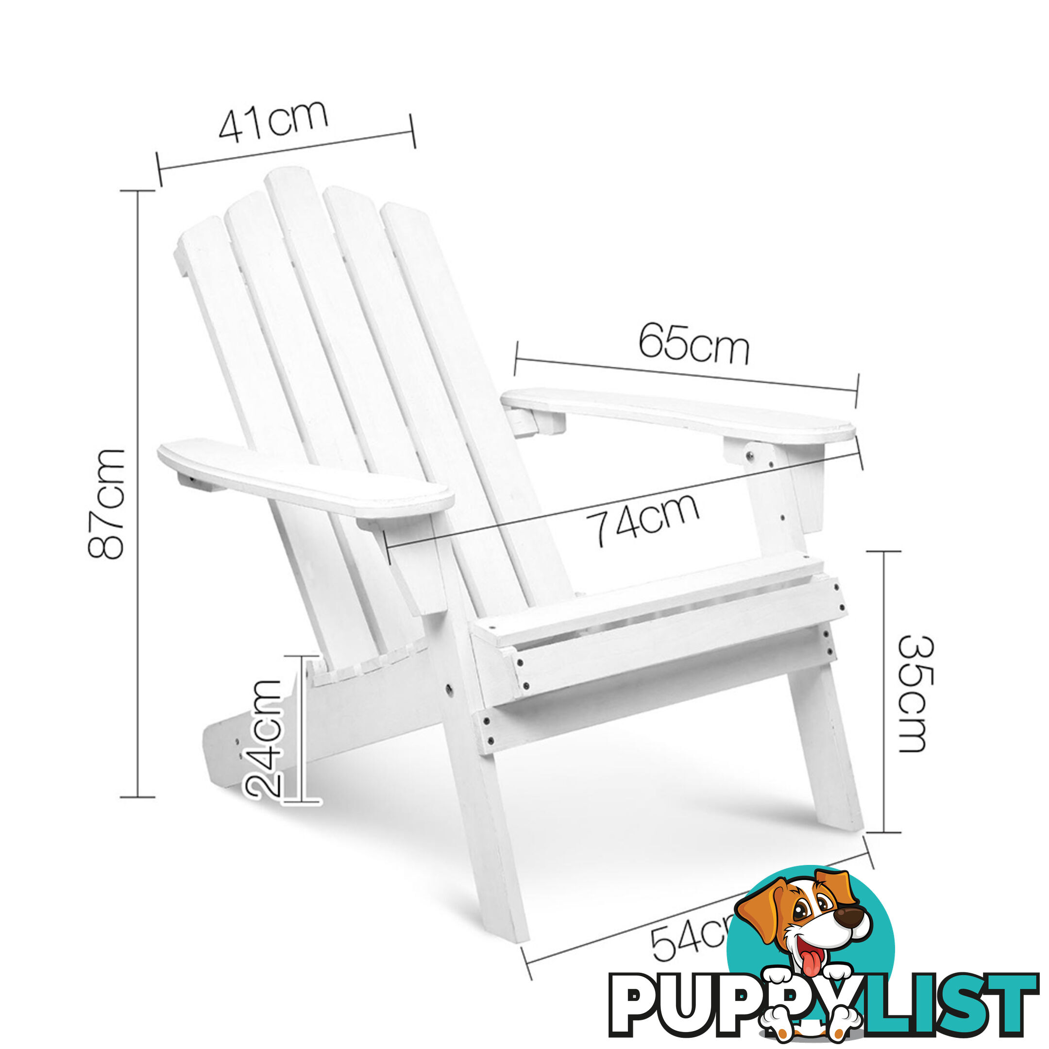 Adirondack Chairs & Side Table  3 Piece Set