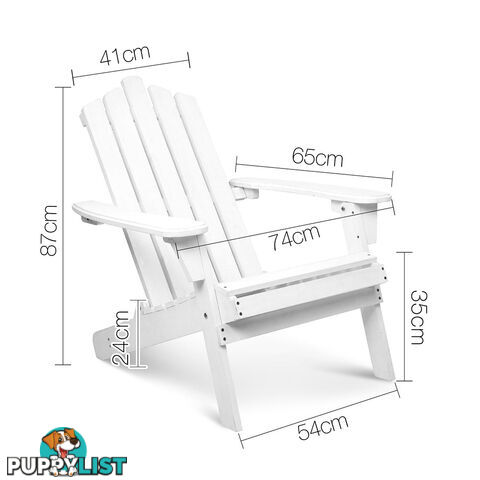 Adirondack Chairs & Side Table  3 Piece Set