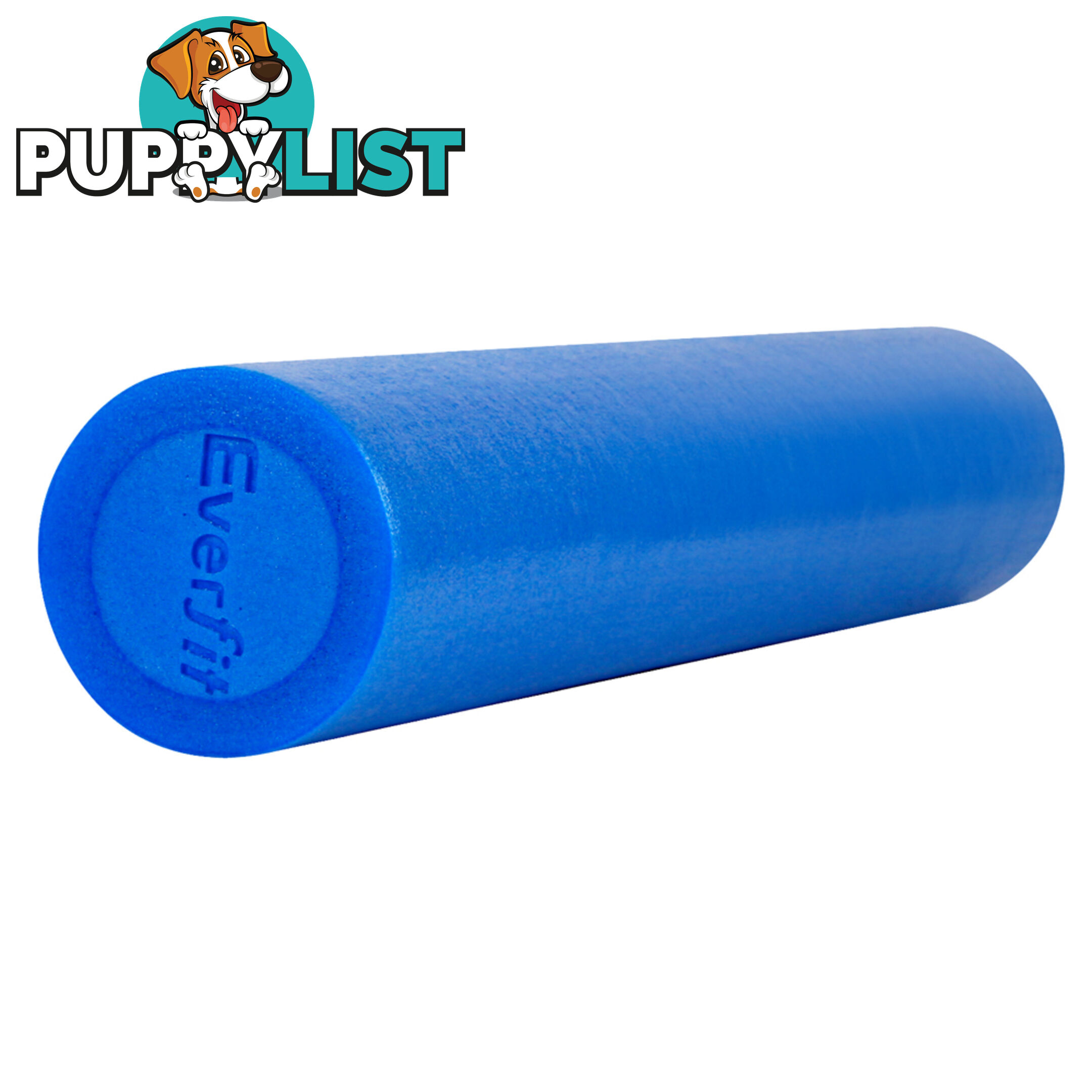 90cm EPE Foam Roller Yoga Gym Pilates Physio Stick Exercise Back Massage Blue