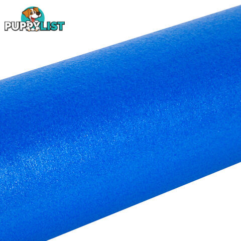 90cm EPE Foam Roller Yoga Gym Pilates Physio Stick Exercise Back Massage Blue