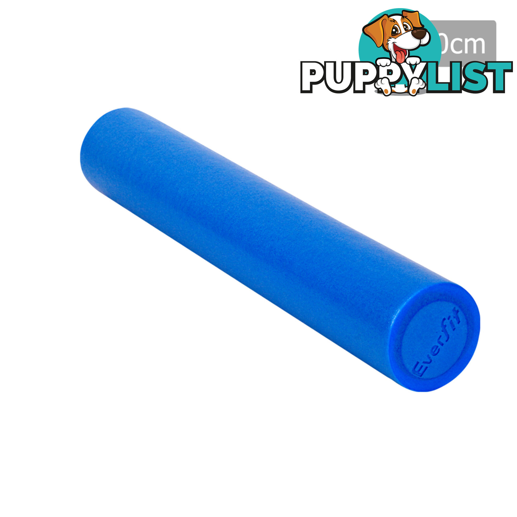 90cm EPE Foam Roller Yoga Gym Pilates Physio Stick Exercise Back Massage Blue