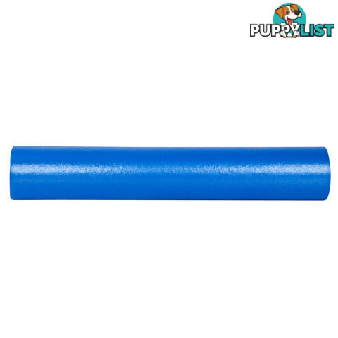 90cm EPE Foam Roller Yoga Gym Pilates Physio Stick Exercise Back Massage Blue