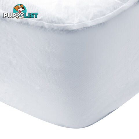 Fitted Non-Woven Waterproof Mattress Protector PU Coating Bed Cover Double