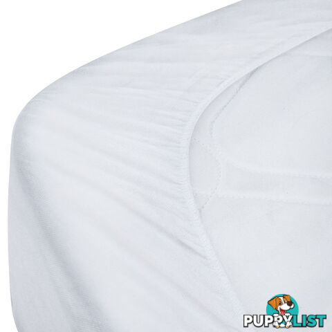 Fitted Non-Woven Waterproof Mattress Protector PU Coating Bed Cover Double