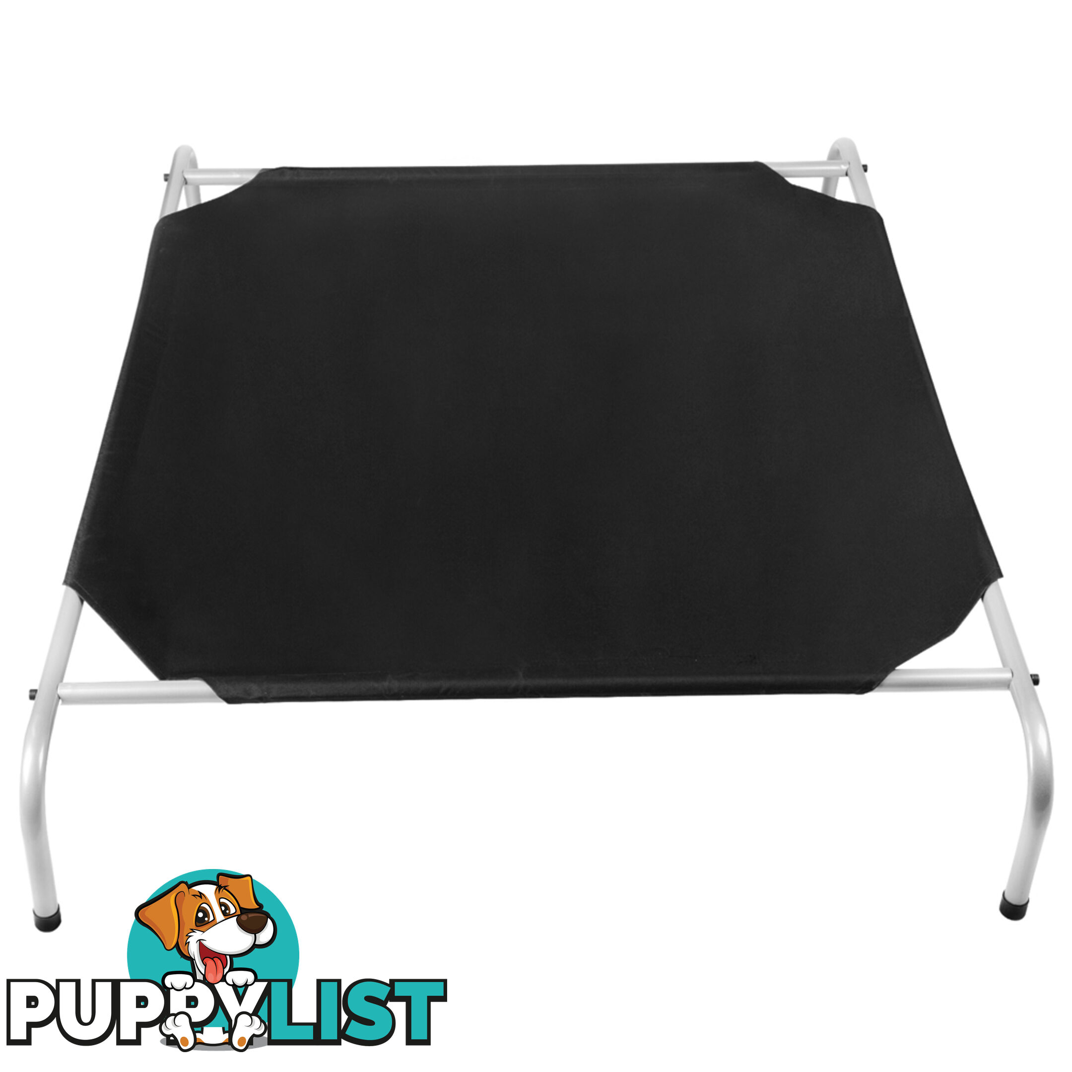 Large Heavy Duty Frame Pet Puppy Bed Dog Cat Trampoline Hammock 110 x 80cm