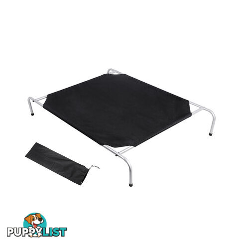 Large Heavy Duty Frame Pet Puppy Bed Dog Cat Trampoline Hammock 110 x 80cm