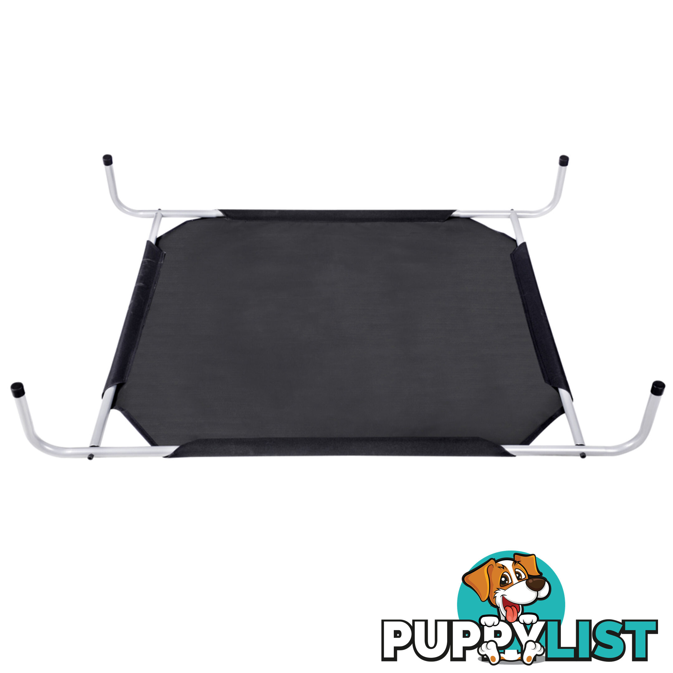 Large Heavy Duty Frame Pet Puppy Bed Dog Cat Trampoline Hammock 110 x 80cm