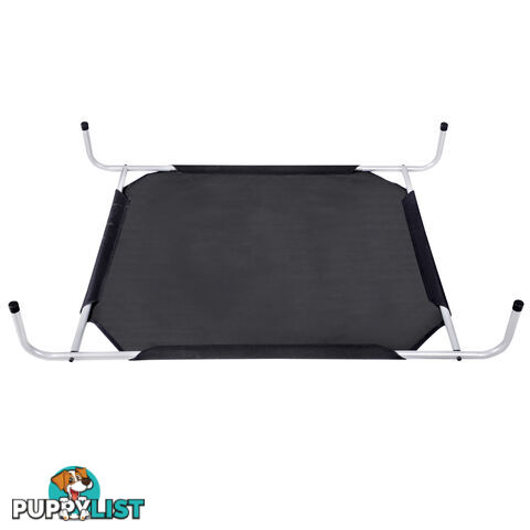 Large Heavy Duty Frame Pet Puppy Bed Dog Cat Trampoline Hammock 110 x 80cm