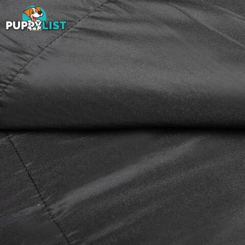 Outdoor Twin Camping Envelope Sleeping Bag Double Thermal Tent Hiking Blue Black
