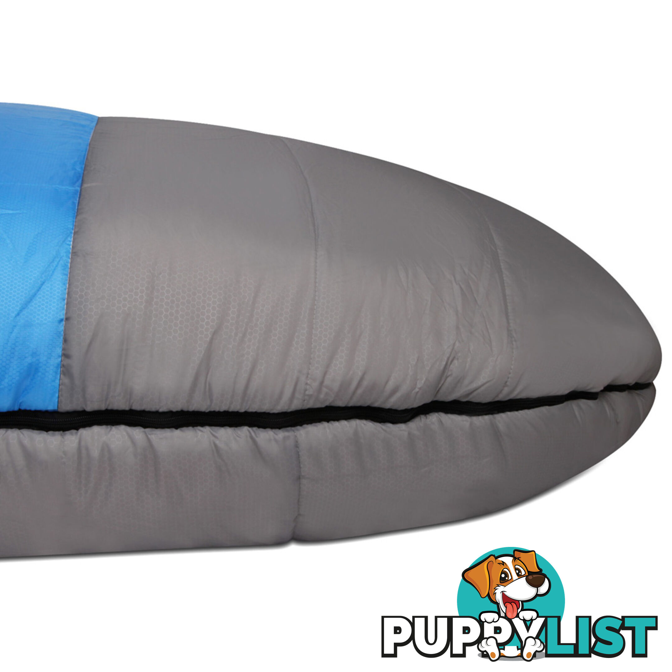 Outdoor Camping Sleeping Bag Winter Pebble Thermal Tent Hiking King Blue -15_C
