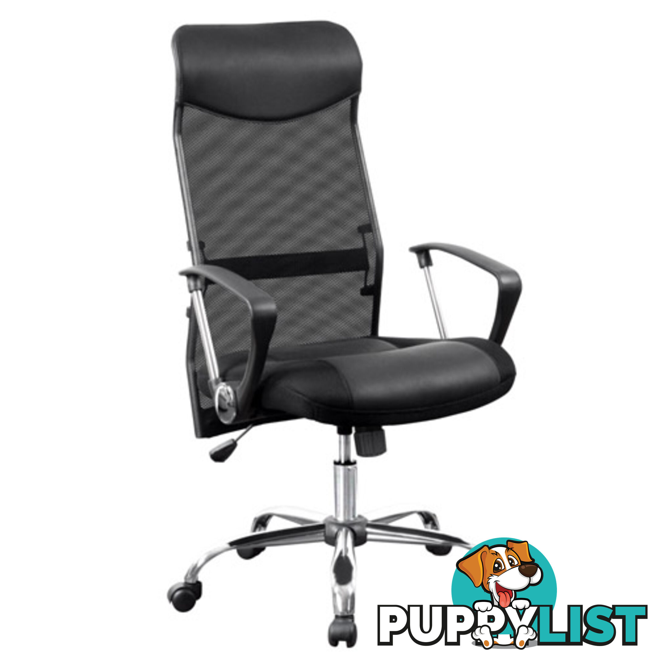 Executive Mesh Computer Chair High Back Ergonomic Office Desk Chair Black