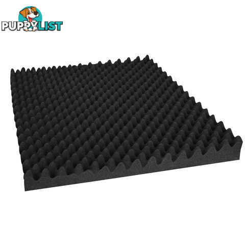 Studio 10 Eggshell Acoustic Foam Black 50 x 50cm