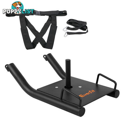 Fitness Power Sled Black