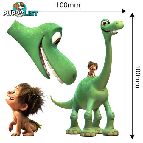 10 X The Good Dinosaur MOVABLE and Reusable Toy box - Wall Stickers