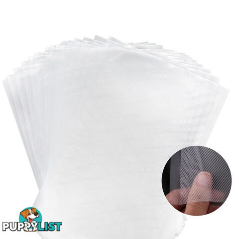 100 x Commercial Grade Food Sealer Bags Precut Vacuum Saver Storage 28 x 40cm