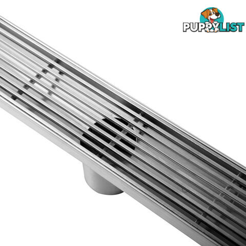 Heelguard Stainless Steel Shower Grate Waste Linear Bathroom Drain Floor 800mm