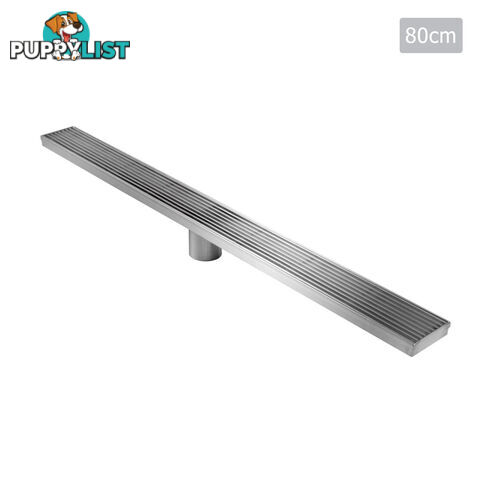 Heelguard Stainless Steel Shower Grate Waste Linear Bathroom Drain Floor 800mm