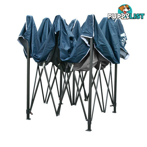 3m x 3m Pop-up Garden Outdoor Gazebo Navy