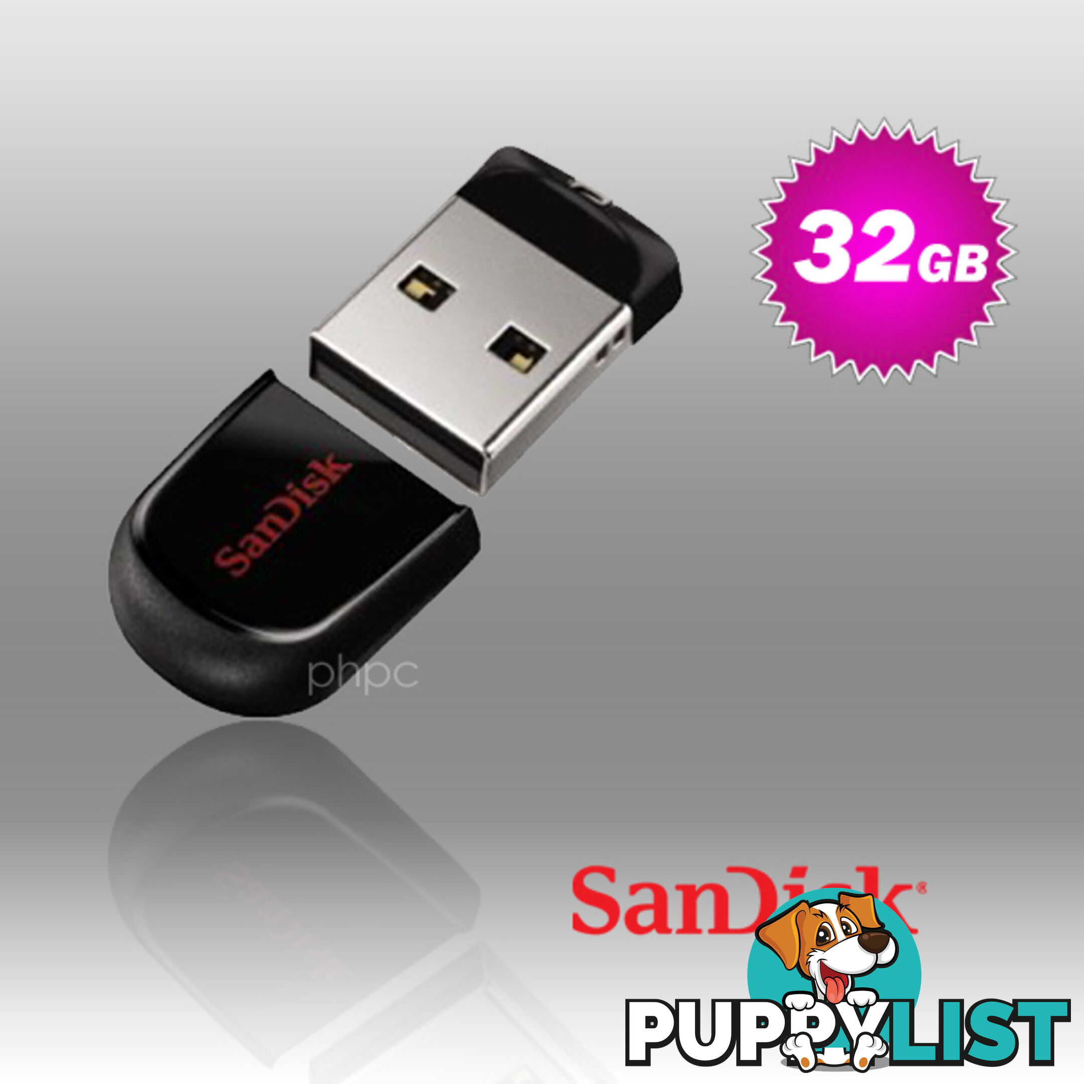 SanDisk Cruzer Fit CZ33 32GB USB Flash Drive