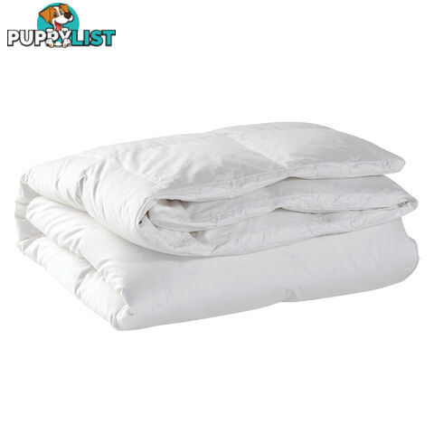 Duck Feathers Down Quilt 500GSM Premium Quality Single Size Doona