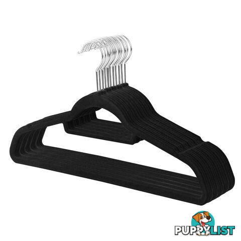 200 Pack Velvet Hangers with Tie Bar