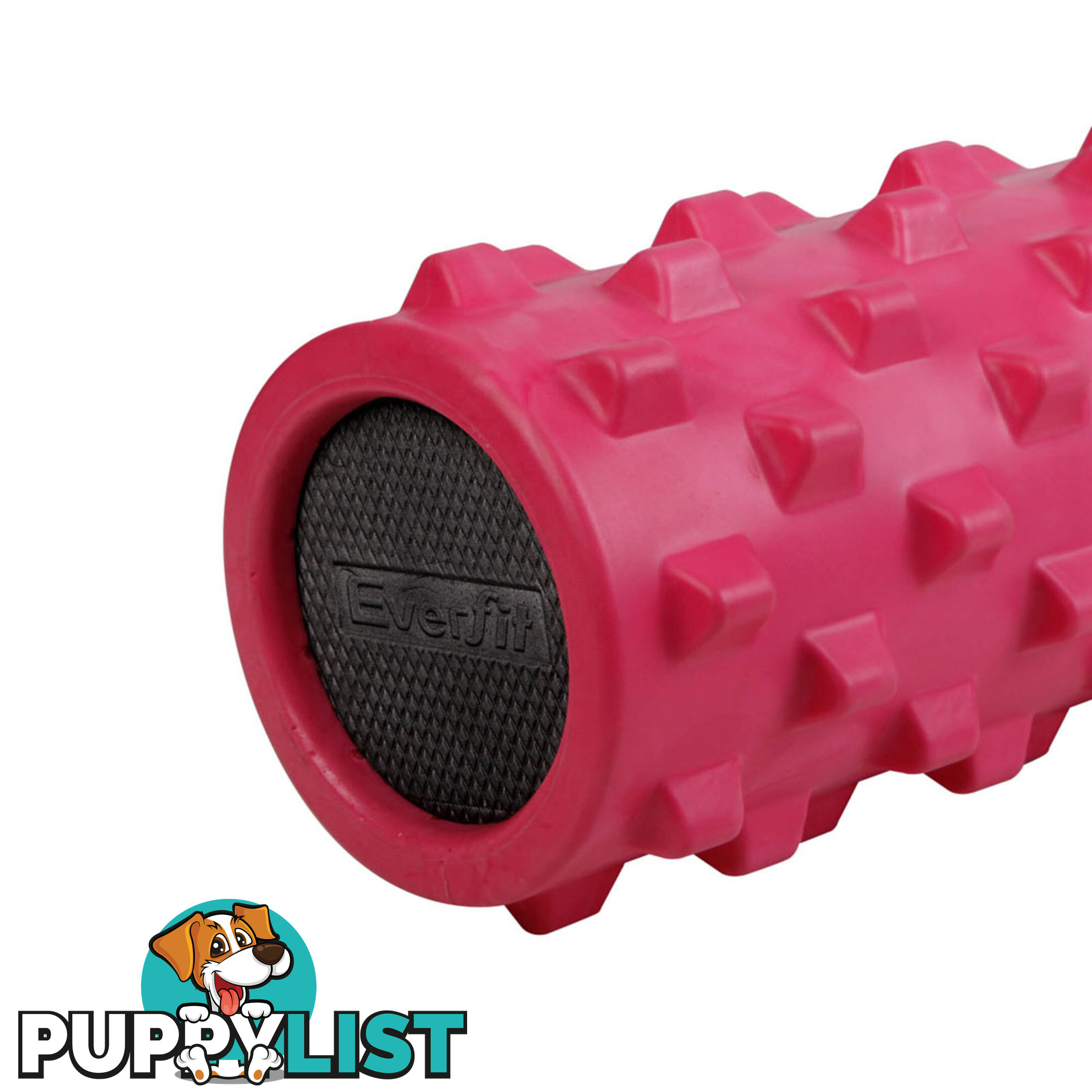 Yoga Gym Pilates EVA Stick Foam Roller Pink 79 x 13cm