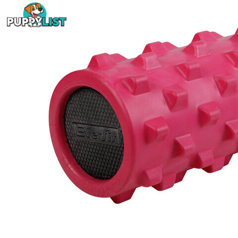 Yoga Gym Pilates EVA Stick Foam Roller Pink 79 x 13cm