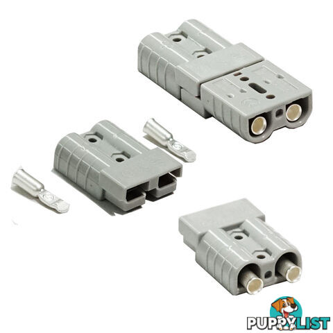 New 20X 50AMP Premium Anderson Style Plug Exterior Connector DC Power Solar