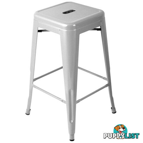 Set of 4 Replica Tolix Kitchen Bar Stool 66cm Metal