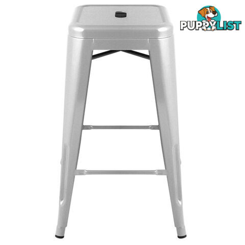 Set of 4 Replica Tolix Kitchen Bar Stool 66cm Metal