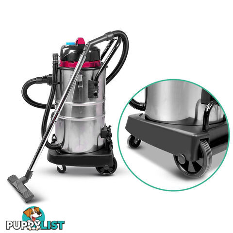 60L Industrial Commercial Dry And Wet Vacuum Cleaner Blower Bagless