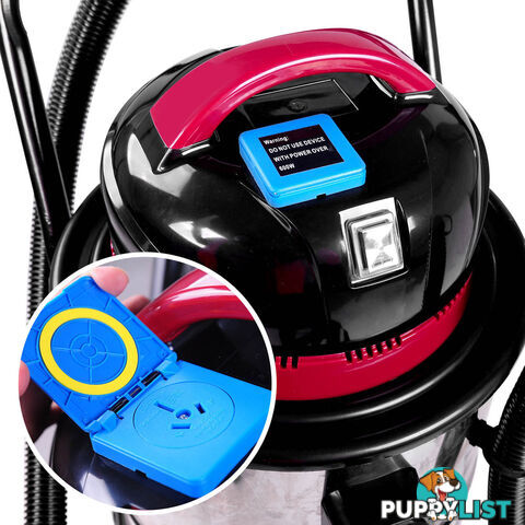 60L Industrial Commercial Dry And Wet Vacuum Cleaner Blower Bagless