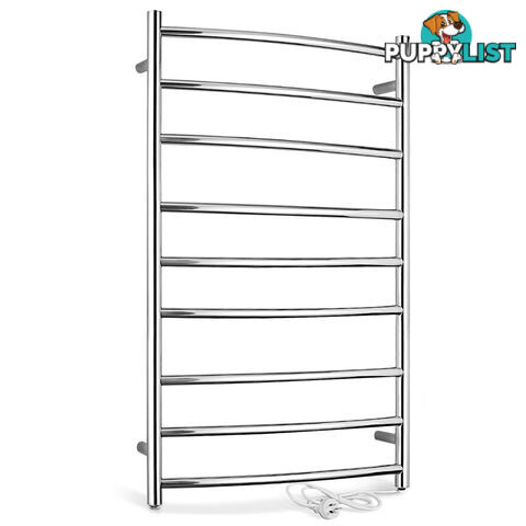 Electric Large Heated Towel Rail Bathroom Stainless Steel Warm Rail Bar