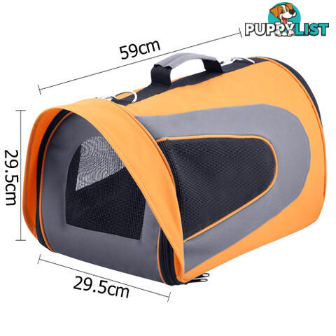 Pet Dog Cat Carrier Travel Bag XLarge Orange