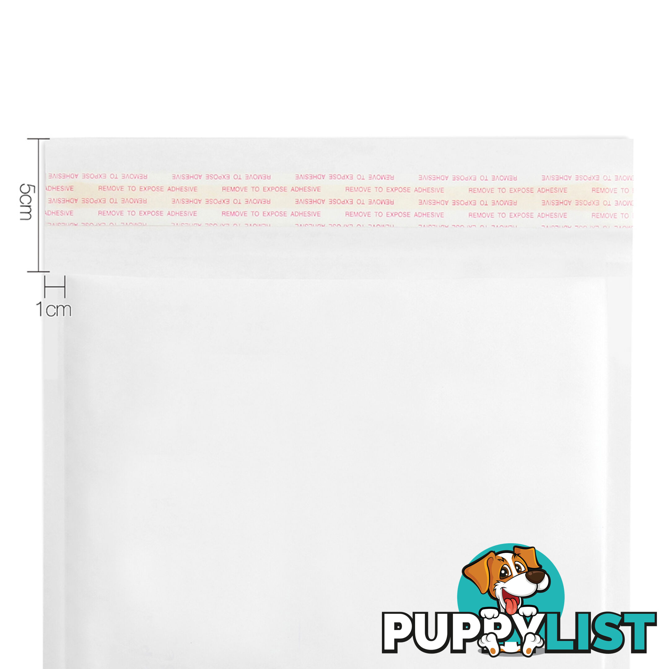 Set of 100 Bubble Padded Mailer Bag - 160mm x 230mm